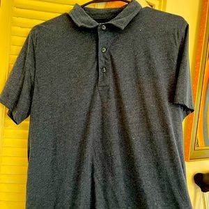 Soft navy polo